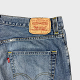 Vintage Y2K Levi's 569 Jeans Mens 36x34 Blue Loose Straight Medium Wash Faded Baggy Denim Pants