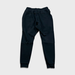 Nike Sportswear Sweatpants Mens Medium Black Tech Fleece Swoosh Taper Leg Jogger