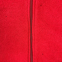 Vintage 90s Polo Golf Ralph Lauren Fleece Mens XL Red Full Zip Jacket