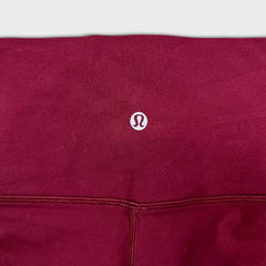 Lululemon Align Pant High-Rise 28" Womens Size 0 Red Athletic Yoga Leggings