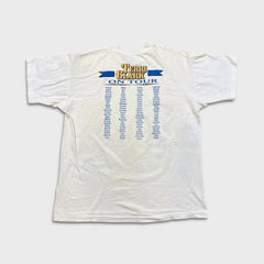 Vintage 90s Terri Clark On Tour T Shirt Mens XL White Country Graphic Band Tee