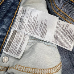 Levi's 505 Jeans Mens 34x30 Blue Original Straight Leg Medium Wash Denim Pants