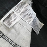 Levi's 510 Skinny Jeans Mens 30x30 Black Dark Wash Stretch Mid Rise Tapered Leg Denim Pants