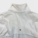 Lululemon Define Jacket Flocked Womens Size 8 White Full Zip Track Top