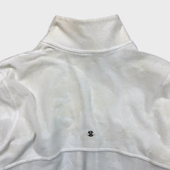 Lululemon Define Jacket Flocked Womens Size 8 White Full Zip Track Top