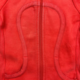 Lululemon Scuba Hoodie Womens Size 4 Orange Full Zip Hooded Sweatshirt