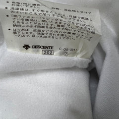 Vintage 90s Adidas by Descente Vest Jacket Mens Large White Stripe Full Zip