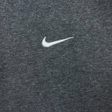 Nike Sportswear Hoodie Mens Large Gray Swoosh Full Zip Hooded Sweater