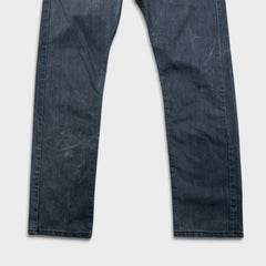 Levi’s 513 Jeans Mens 34x32 Gray Slim Straight Fit Casual Faded Denim Pants