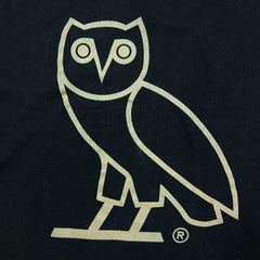October's Very Own T Shirt Mens Medium Black OVO Classic Owl Graphic Tee