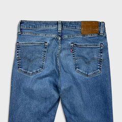 Levi's 511 Jeans Mens 33x30 Blue Slim Fit Mid Rise Medium Wash Faded Denim Pants