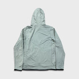 Nike Sportswear Tech Fleece Hoodie Mens Medium Green Lightweight Full Zip