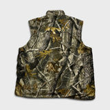 Remington Realtree Vest Mens Large Green Hunting Camo Reversible Utility Jacket