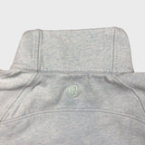 Lululemon Scuba Oversized Funnel Neck Shirt Womens Size XL Blue 1/2 Zip Sweatshirt