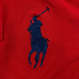 Polo Ralph Lauren Shirt Mens Medium Red Big Pony Casual Preppy Short Sleeve Tee