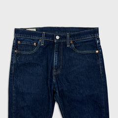 Levi's 510 Skinny Jeans Mens 31x34 Blue Dark Wash Stretch Mid Rise Tapered Leg Denim Pants