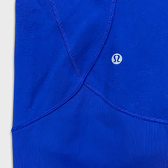 Lululemon Daily Practice Jacket Sapphire Womens Size 12 Blue Full Zip
