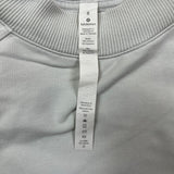 Lululemon Ready to Roll Crew Womens Size 8 Gray Sports Yoga Pullover Sweatshirt