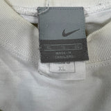 Nike Sportswear T Shirt Mens XL White Swoosh Athletic Light Short Sleeve Tee