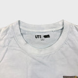 Uniqlo Naruto Shippuden T Shirt Mens Large White Ramen Pocket Graphic Tee