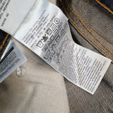 Levi's 505 Jeans Mens 30x30 Blue Regular Fit Straight Leg Dark Wash Faded Denim Pants