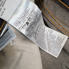 Levi's 505 Jeans Mens 30x30 Blue Regular Fit Straight Leg Dark Wash Faded Denim Pants