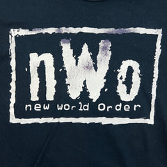 Vintage Y2K NWO New World Order Syxx 6 Ball T Shirt Mens Large Black WCW WWE Tee