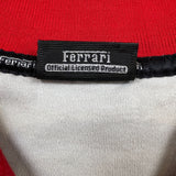 Vintage 90s Ferrari Polo Shirt Mens XL Red Scuderia Embroidered Short Sleeve Racing