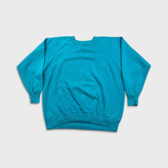 Vintage 80s Universite de Paris Sweatshirt Mens Large Blue USA Collegiate Pullover