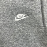 Nike Sportswear Hoodie Mens Medium Gray Swoosh Pullover Hooded Sweater