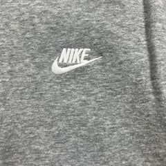 Nike Sportswear Hoodie Mens Medium Gray Swoosh Pullover Hooded Sweater