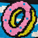 Odd Future T Shirt Mens Medium Black Donut Graphic Short Sleeve Rap Tee