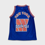 Vintage Y2K Southpole New York Knicks Jersey Mens 2XL Blue Basketball NBA