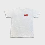 Vintage 90s Canadian Postal Challenge T Shirt Mens Large White Faded Graphic Tee