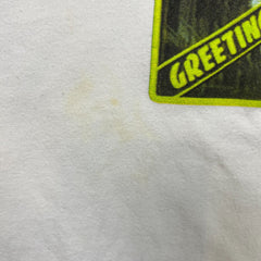 SS19 Supreme Greetings From NY T Shirt Mens Medium White Short Sleeve Tee