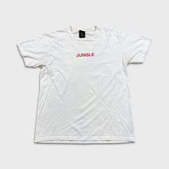 2015 October's Very Own Drake Jungle Tour T Shirt Mens Large White OVO Tee