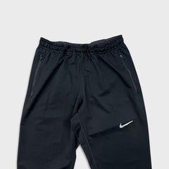 Nike Sportswear Track Pants Mens Medium Black 3M Swoosh Dri Fit Gym Jogger