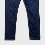 Levi's 512 Jeans Mens 36x30 Blue Slim Taper Leg Dark Wash Mid Rise Stretch Denim Pants