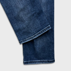 Diesel Jeans Mens 32x34 Blue Larkee Beex Regular Tapered Light Wash Denim Pants