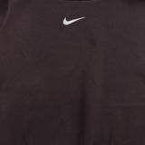 Nike Sportswear Hoodie Mens Small Purple Center Swoosh Pullover Hooded Sweater