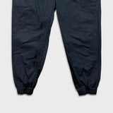 Adidas Blue Version Cargo Pants Mens Small Black 3 Stripe Trefoil Taper Leg