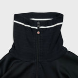 Lululemon Track Jacket Womens Small Black Sports Athletic Full Zip Tracksuit Top