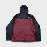 The North Face Jacket Mens Large Red Dryvent Lightweight Hooded Windbreaker