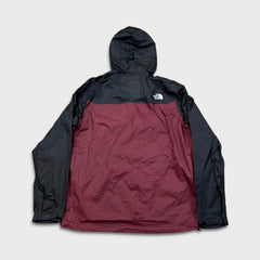 The North Face Jacket Mens Large Red Dryvent Lightweight Hooded Windbreaker