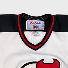 Vintage 90s CCM New Jersey Devils Martin Brodeur #30 Hockey Jersey Mens Medium White