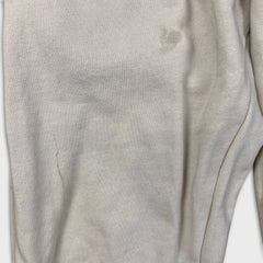 Vertabrae C-2 Sweatpants Mens Medium Beige Spell Out Straight Leg Jogger