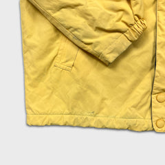 Nautica Jacket Mens Large Yellow NS-83 Full Zip Bomber Outdoor Coat