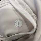 Lululemon State Seeker Jacket Womens Size 8 Light Chrome Full Zip Activewear