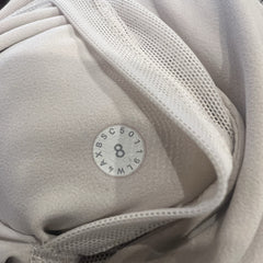 Lululemon State Seeker Jacket Womens Size 8 Light Chrome Full Zip Activewear