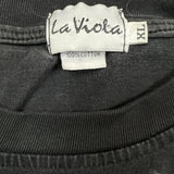 Vintage Y2K Ride Loud American Motor T Shirt Mens 2XL Black Faded Motorcycle Tee